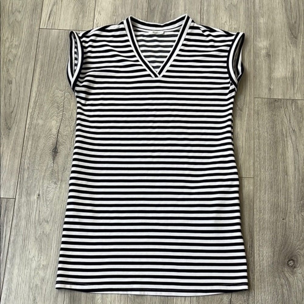 MaxMara Vintage Y2K Stripped T-shirt Dress